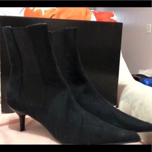 New Faux suede High heeled boots